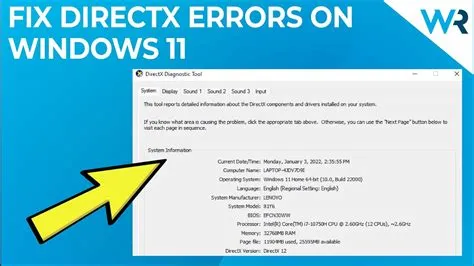 What directx does windows 10 need?