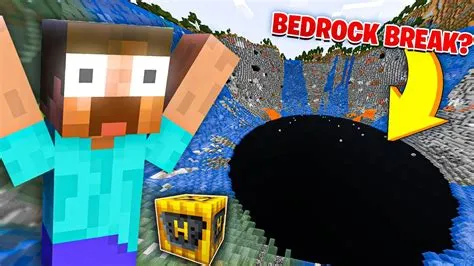 Can tnt destroy bedrock?