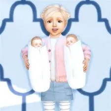 Can you hold a baby in sims 4?