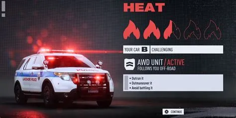 How to avoid cops in nfs heat?