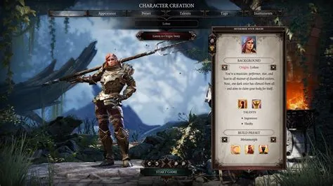 Can you create your own character in divinity 2?