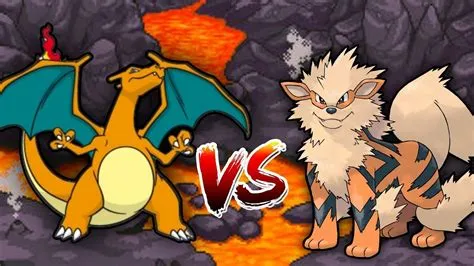 Who wins charizard or arcanine?