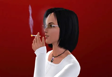 Can sims smoke?