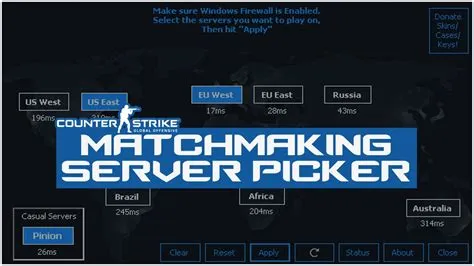 How do matchmaking servers work?