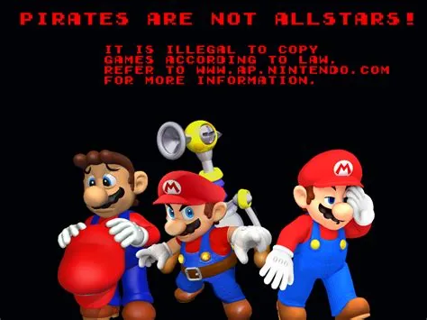 Is mario anti-piracy real?