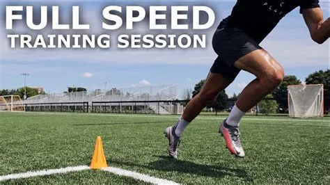 How does speed acceleration affect soccer?