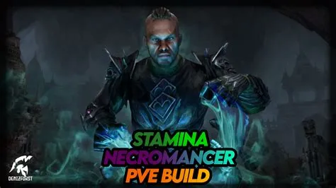 What race is best for stamina necromancer pve?