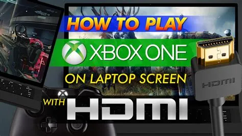 Can i hdmi my xbox to my laptop?