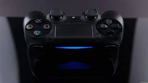 Why is ps4 controller flashing blue?