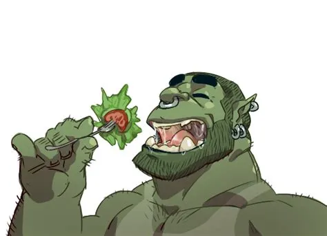 What do orcs eat?