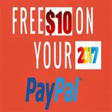 How to get free 10 paypal?