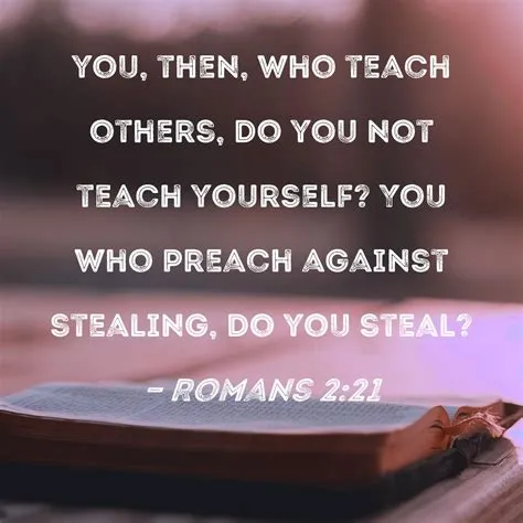 Does the bible say not to steal?