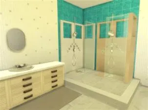 Can sims shower?