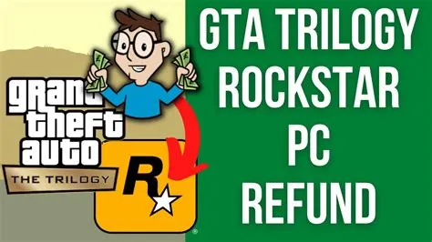 Can you refund gta on rockstar?