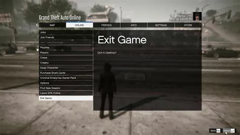 How do you exit gta v pc?