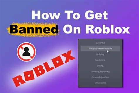 How do you not get banned on roblox?