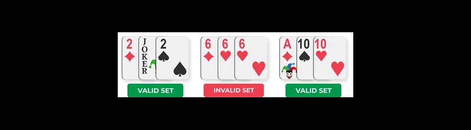 Can you rearrange sets rummy?