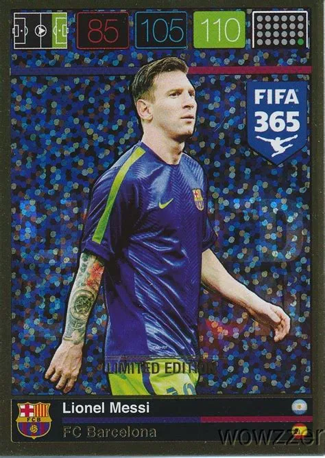 What is the rarest messi card?