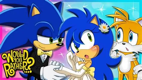 Who does sonic marry in the end?