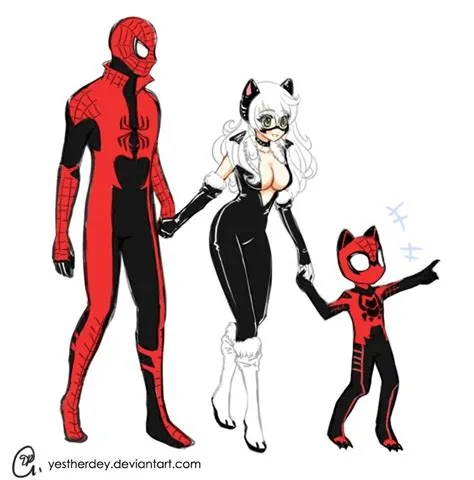 Did spider-man and black cat have a kid?