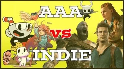 What is aaa vs indie games?