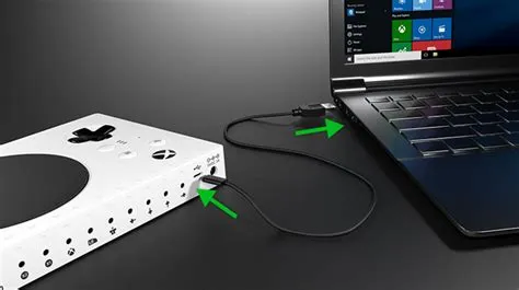 Can i plug my xbox into my laptop?