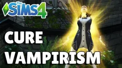 How do you cure vampires in sims 4?