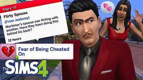 Why does my sim have a fear of being cheated on?