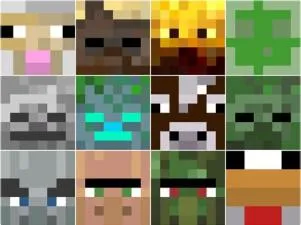 How many pixels can a minecraft item be?