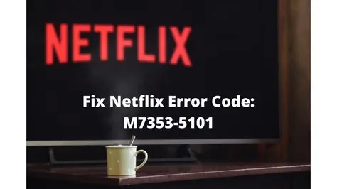 What is error code f7353 5101 3 on netflix?