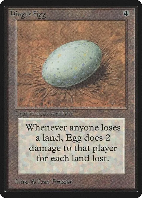 Why was dingus egg banned?