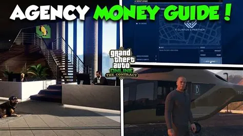 How much money does the agency give you gta?