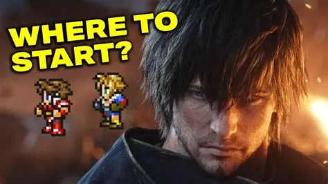 Did final fantasy start as a game?