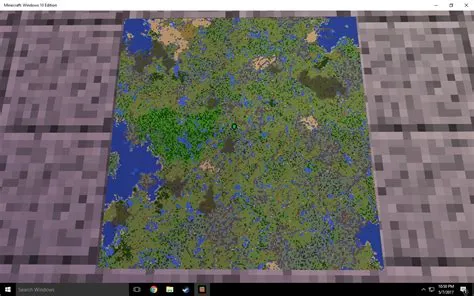 How big is minecraft map in square km?