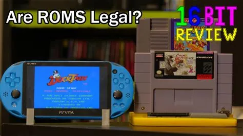 Are sega roms legal?