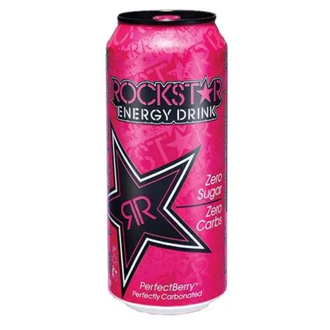 What flavor is the pink rockstar?