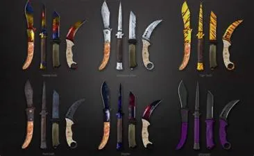 What is the rarest knife on csgo?