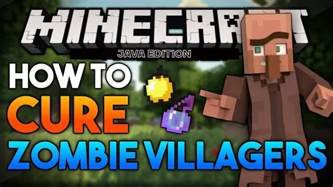 How long does it take for zombie villagers to be cured?