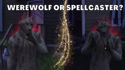 Can you be a spellcaster and a werewolf?