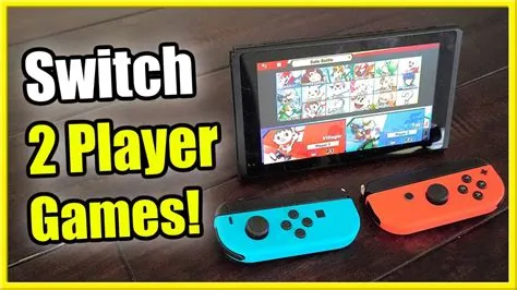 Can 2 players play on one nintendo switch?