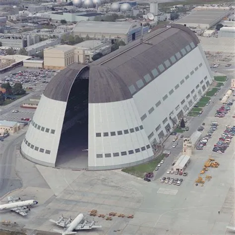 What is the size of nasa hangar?