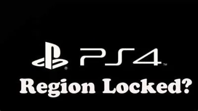 Why are ps4 games region-locked?