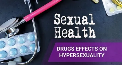 Which drugs cause hypersexuality?