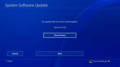 What does ps4 update 9.00 do?