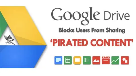 Does google scan for pirated content?