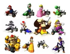 Are mario kart characters faster than others?