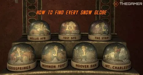 How many snow globes are in fnv?