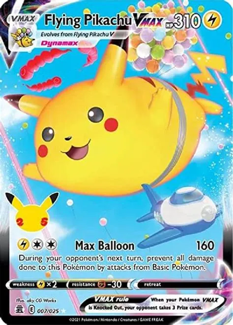 Is flying pikachu rare vmax?