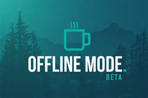 Does a way out have offline mode?