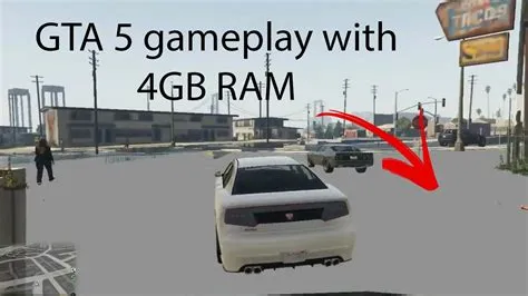 How much ram is needed for gta online?